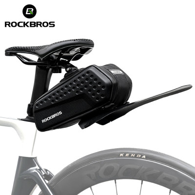 Taška RockBros podsedlová s blatníkom, 1,3l, čierna