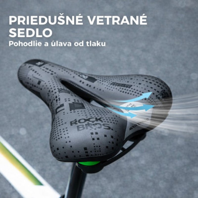 Sedlo Rockbros so zosilnenou penou a otvorom