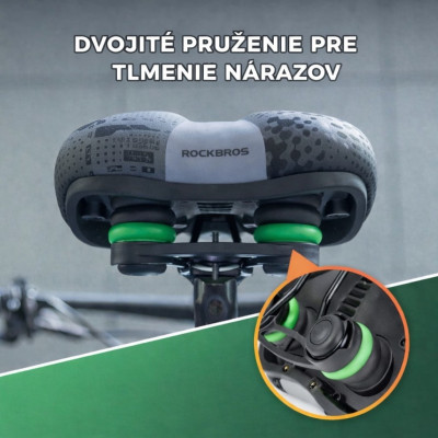 Sedlo Rockbros so zosilnenou penou a otvorom