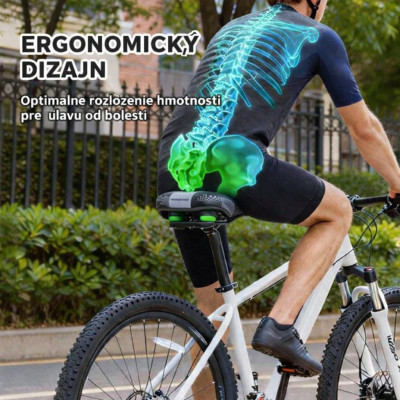 Sedlo Rockbros so zosilnenou penou a otvorom