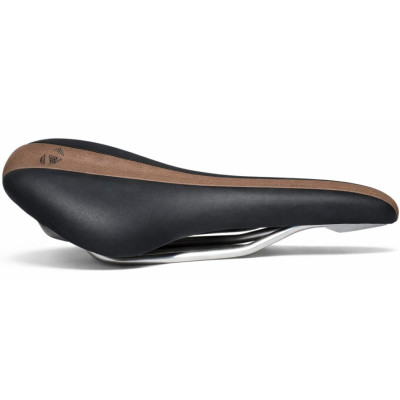 *Sedlo Velo plush čierno-zlaté, bez zámku