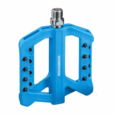 Pedál RockBros, PL,LSL Flat, nylon, 9/16,modrý