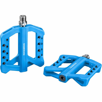 Pedál RockBros, PL,LSL Flat, nylon, 9/16,modrý