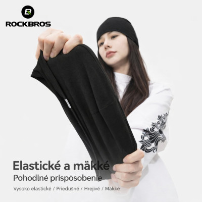 Funkčná cyklistická čiapka RockBros, čierna