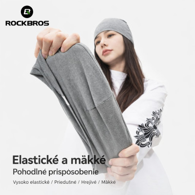 Funkčná cyklistická čiapka RockBros, sivá