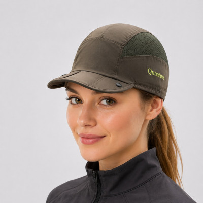 Šiltovka RockBros aj pod prilbu na bicykel je vyrobená z cooling fire látky, army zelená