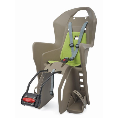 Sedačka det.zadná Koolah na sedl.trubku,šedo/zelená,