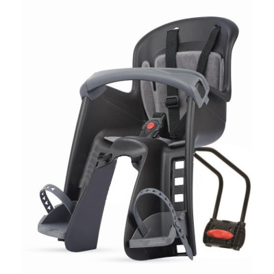 Sedačka det.pred.Bilby jr. na sedl.trub.čierno/sivá,