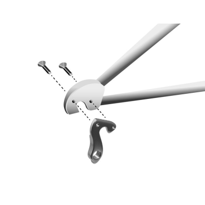 Koncovka rámu vymeniteľná GH-056, AL