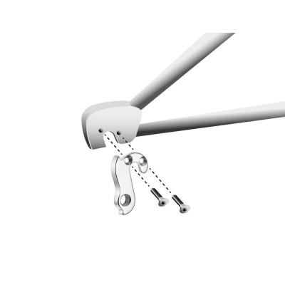 Koncovka rámu vymeniteľná GH-110, AL