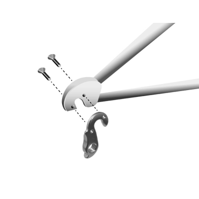 Koncovka rámu vymeniteľná GH-039, AL