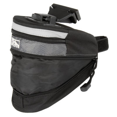 Taška M-WAVE zelená podsedlová s clip úchytom