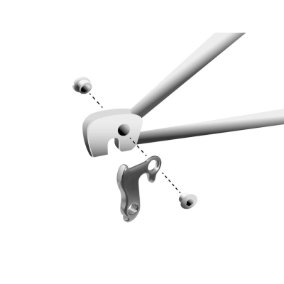 Koncovka rámu vymeniteľná GH-015, AL