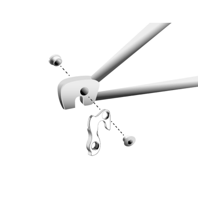 Koncovka rámu vymeniteľná GH-137, AL